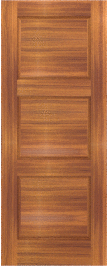 Raised  Panel   Saint  Thomas  Teak  Doors